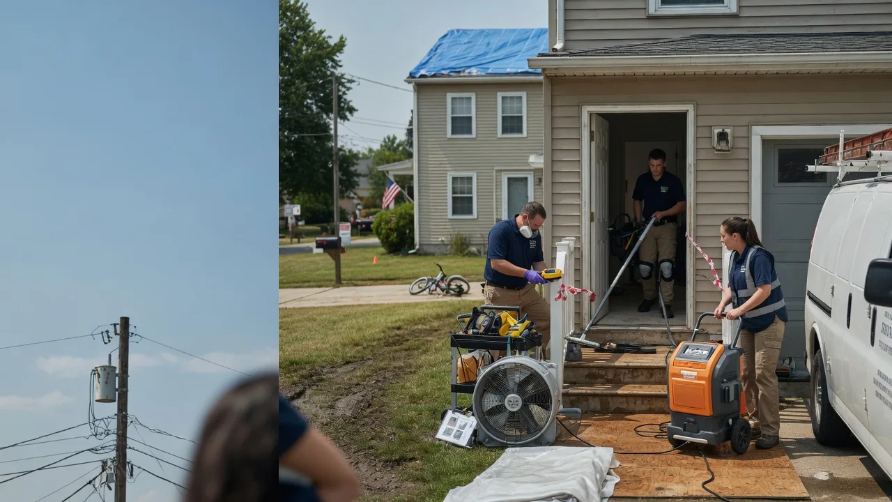 Water Damage Repair in Drennen, WV near me